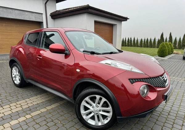 Nissan Juke cena 34900 przebieg: 168324, rok produkcji 2012 z Świerzawa małe 466